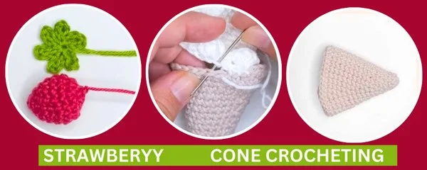 How to Crochet a Strawberry Ice Cream (Free Beginner Amigurumi Pattern) — photo 3