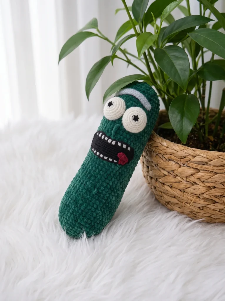 Amigurumi Pickle Rick Crochet Pattern