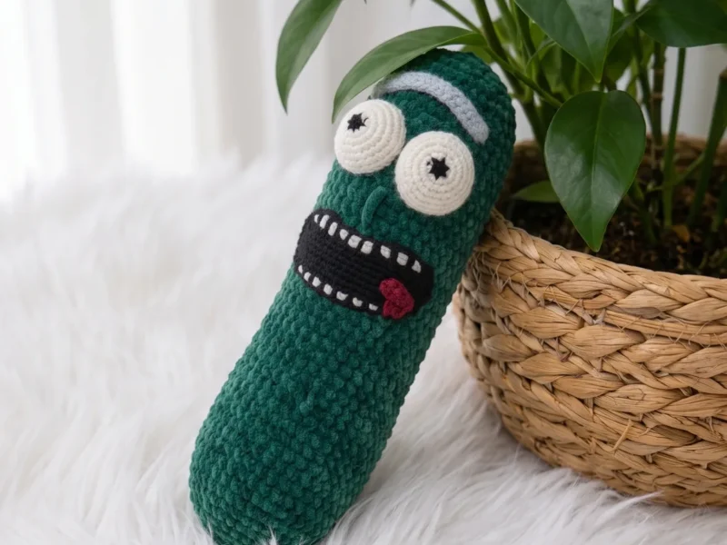 Amigurumi Pickle Rick Crochet Pattern