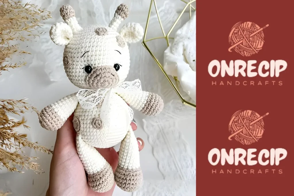 Baby giraffe amigurumi crochet pattern