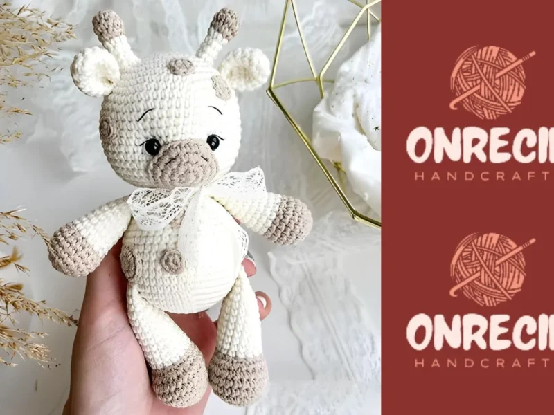 Baby giraffe amigurumi crochet pattern