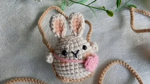 Crochet Chick Bunny & Totoro Swing Amigurumi Pattern