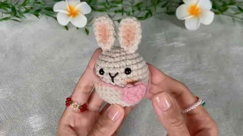 Crochet Chick Bunny & Totoro Swing Amigurumi Pattern — photo 2