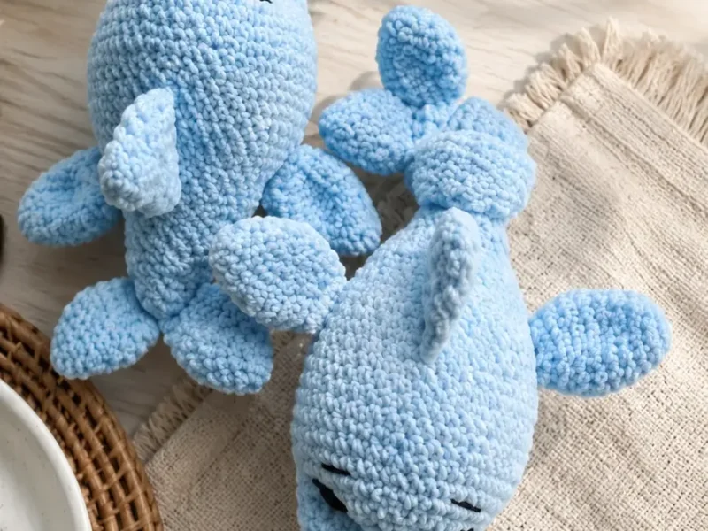 Crochet Dolphin Amigurumi Pattern: Sweet Velvet Sea Buddy