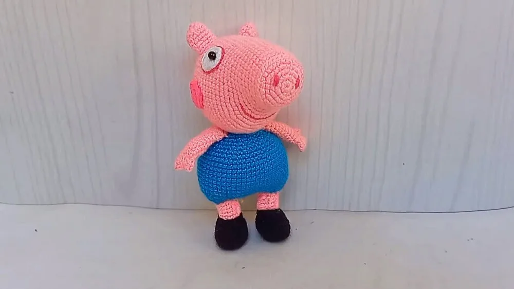 Crochet Easy George Pig Amigurumi Pattern