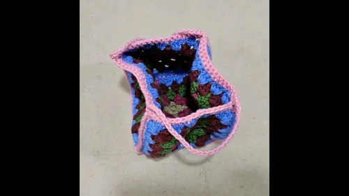 Easy granny square basket pattern for beginners — photo 2
