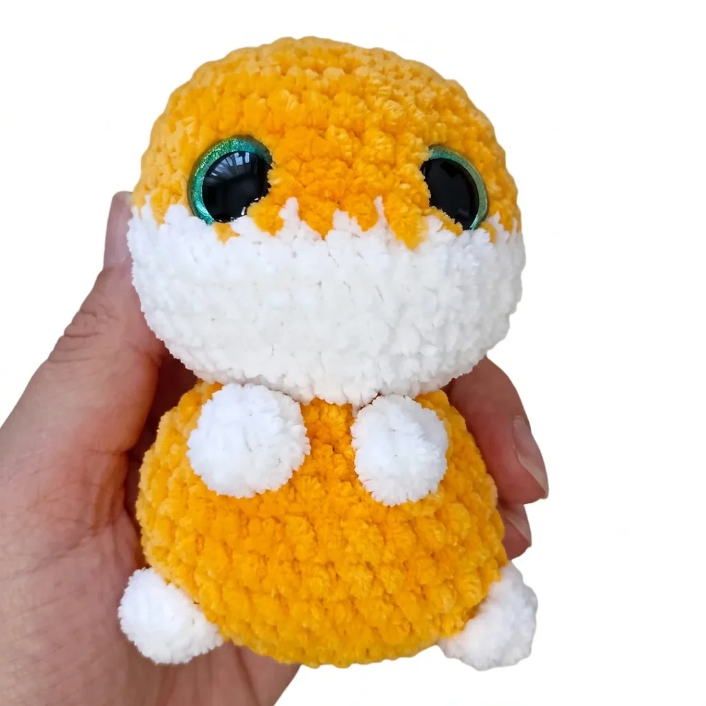 Googly-Eyes Kitten Amigurumi Crochet Pattern