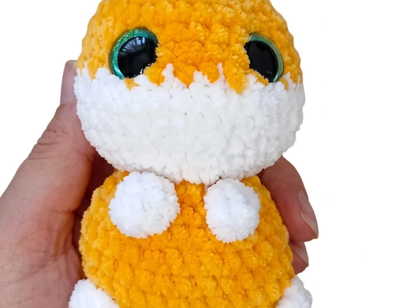 Googly-Eyes Kitten Amigurumi Crochet Pattern