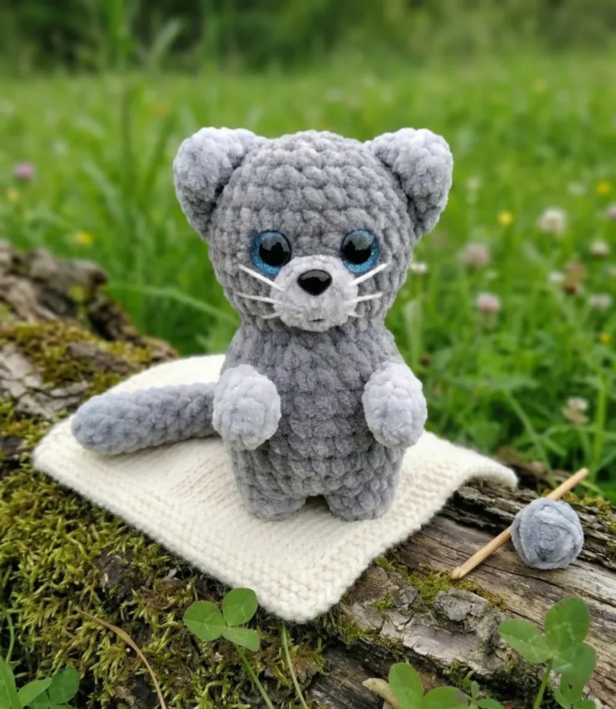 Little Kitty Amigurumi Crochet Pattern (Free & Beginner-Friendly)