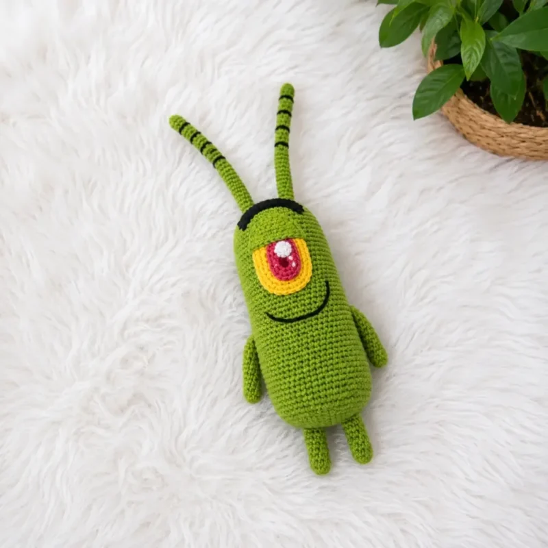 Plankton Amigurumi Pattern – Crochet This Tiny Villain — photo 2