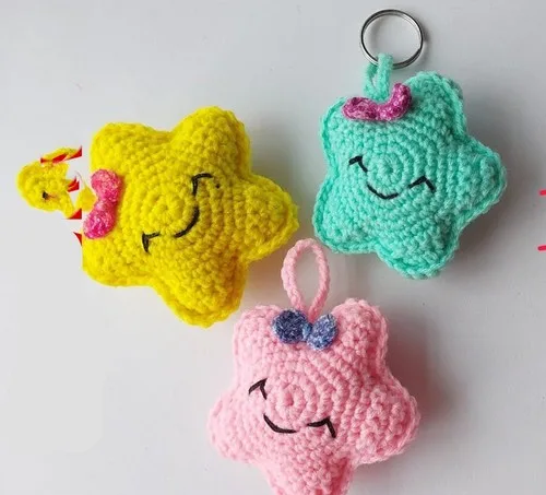 Star amigurumi keychain: a beginner's build — photo 2